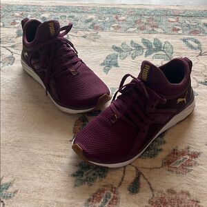 Puma Burgundy Sneakers